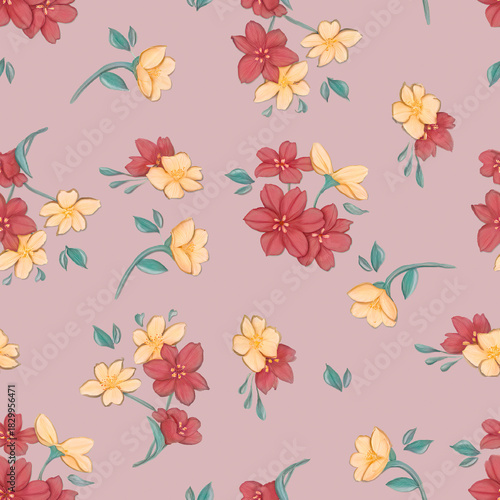 abstract floral  background.