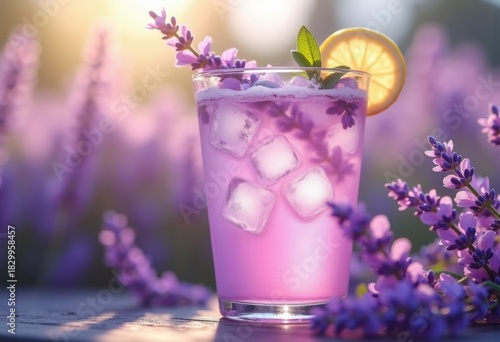 Lavender Lemonade Dreamy Purple Refreshment Together Floral Aroma Chill