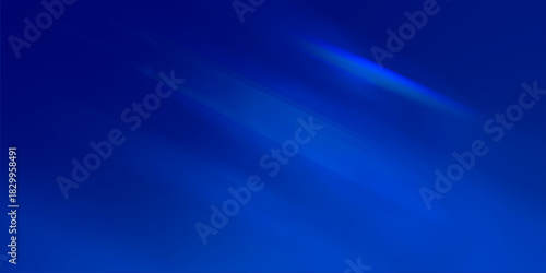 Abstract blue background with soft light rays, digital lines, and a smooth motion wave pattern
