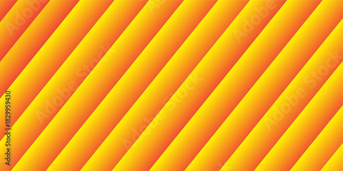 Orange geometric abstract vector background with copy space