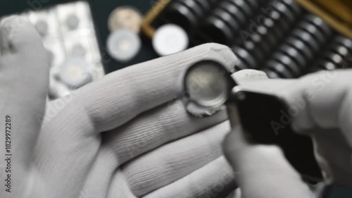 Numismatic Collection Storage and Accessories
