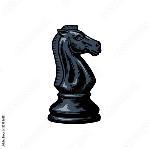 Chess Knight Vector