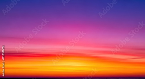 Vibrant sky colors during the magical transition time of early morning and late evening, showcasing the natural beauty of the horizon glow, sky, warm, beautiful