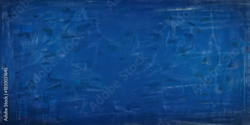 Blank blue chalkboard
