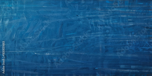 Blank blue chalkboard
