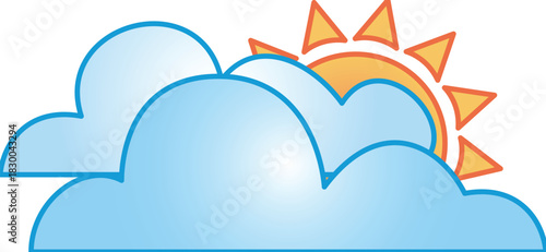 Partly Cloudy Weather Icon