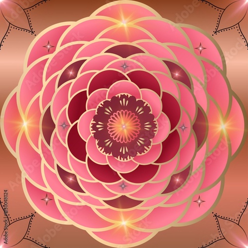 abstract fractal background