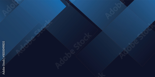 Black dark navy blue silver abstract pattern background. Geometric shape. Line triangle angle fold polygon diamond 3D. Color gradient ombre. eps 10