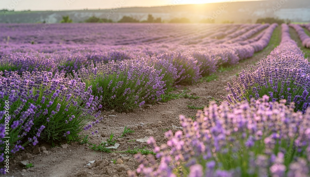 Fototapeta premium lavender field provence france