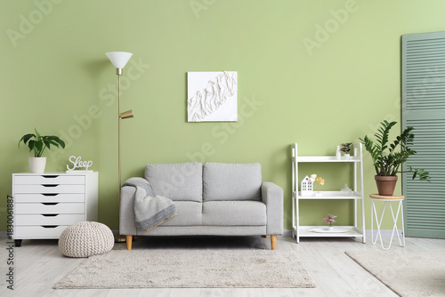 Modern living room interior...