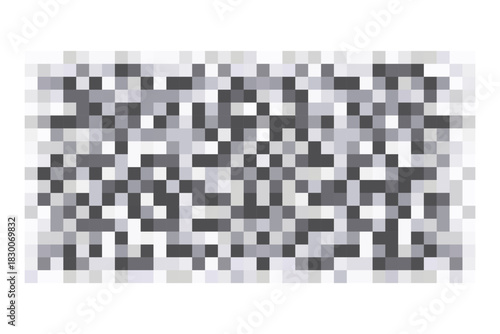 censor blur effect pattern. Pixel checkered mosaic texture hiding prohibited content. Parental control, adult only, censorship or privacy concept