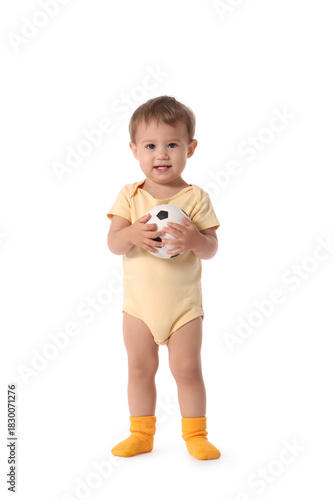 Cute baby girl in bodysuit ...