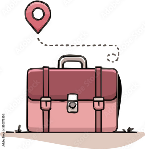 Vintage Suitcase in a Modern Healthcare Context: The Future of Telemedicine and Remote Diagnostics