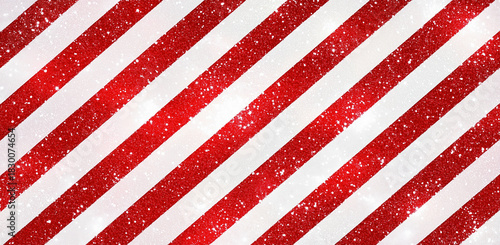 red and white glitter diagonal stripe pattern background