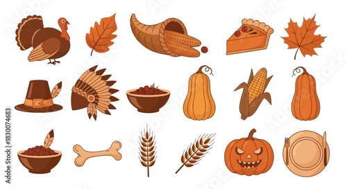 Folk Art Vector Silhouettes for Warm Thanksgiving Harvest Gatherings_transparent.svg