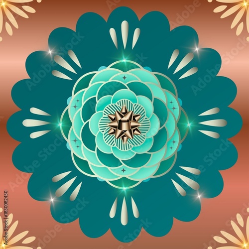 abstract floral background