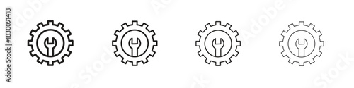 Project Development icons. Editable stroke. Pixel perfect thin line icons.