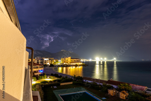 Fototapeta Naklejka Na Ścianę i Meble -  Gewitter Sardinien