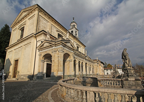 la Basilica di Santa Maria Assunta a Clusone (Val Seriana, Bergamo)