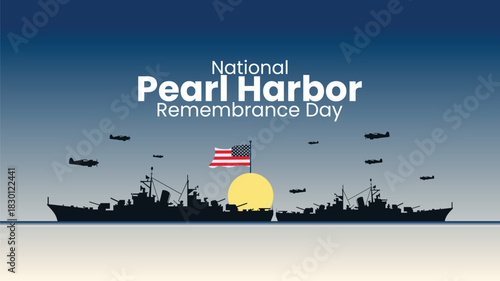 National Pearl Harbor Remembrance Day Tribute Poster