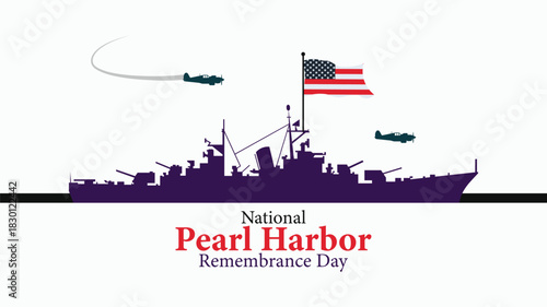 National Pearl Harbor Remembrance Day Tribute Poster