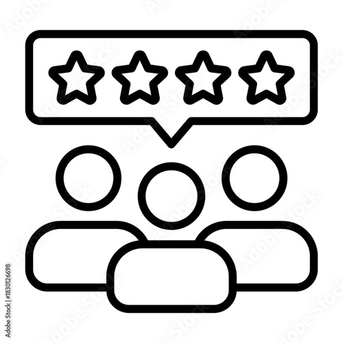 Testimonial Vector Icon