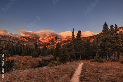Photography Rocky Mountain Colorado National Park Landscape hallett peak trail cascade