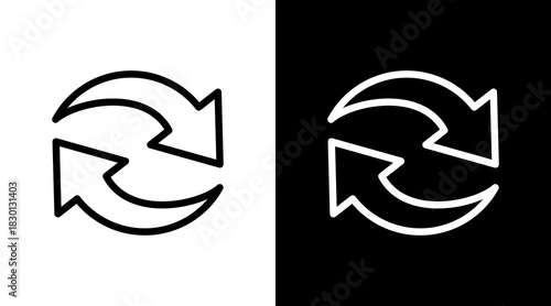 Refresh With Icon Set Design