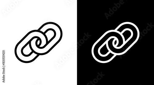 Link With Icon Set Design