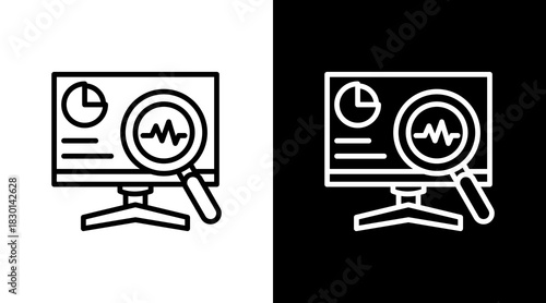Monitoring With Icon Set Design