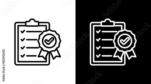 Quality With Icon Set Design