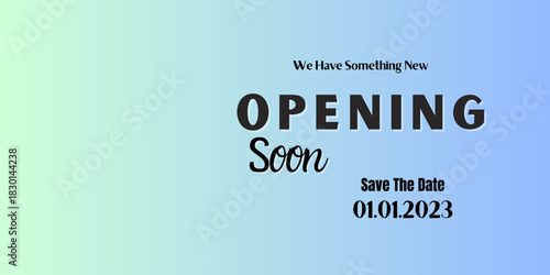 housing, shop, opening banner template