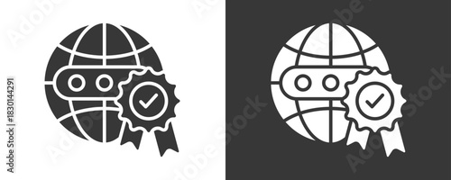 Iso Icon Set Vector Collection Isolated In Black And White