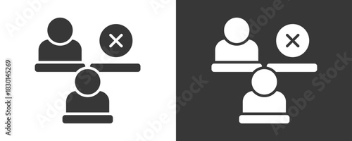 Attendance Icon Set Vector Collection Isolated In Black And White