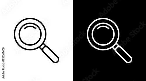 Search With Icon Set Design