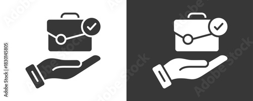 Responsibility Icon Set Vector Collection Isolated In Black And White