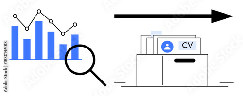 Recruitment process. Recruitment involves data analysis, resume organization, and talent identification. Recruitment optimizes hiring workflows. Ideal for HR, hiring, data processing, career