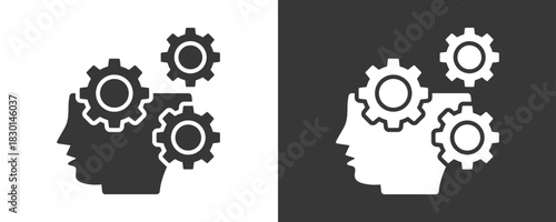 Skill Icon Set Vector Collection Isolated In Black And White