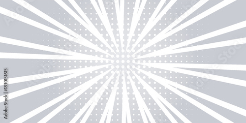 Ray sun light. Sunburst background. Radial circle line. Pattern starburst. Comic beam lines. Sun effect rays. Abstract firework. Concentration stripe. Cartoons lightning style.