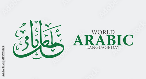 Arabic Language Day Cultural Awareness Poster