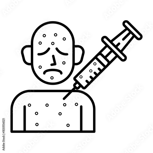 Cancer treatment icon