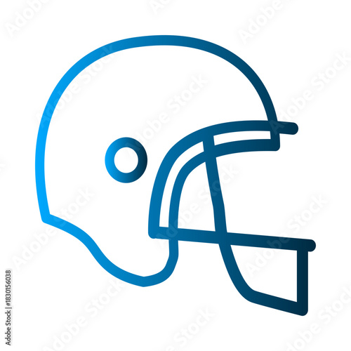 Rugby Ball icon template SVG