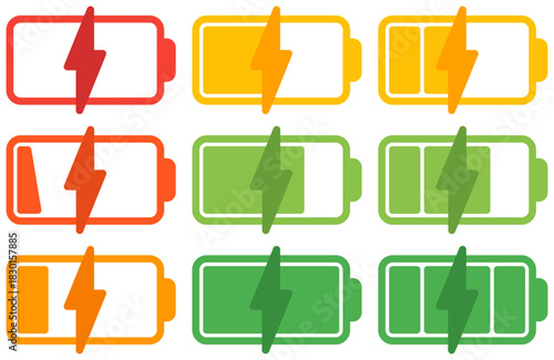battery charging illustration