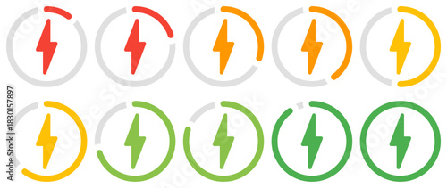 battery charging illustration