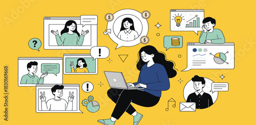 Online Collaboration and Communication Working Together in the Digital Age