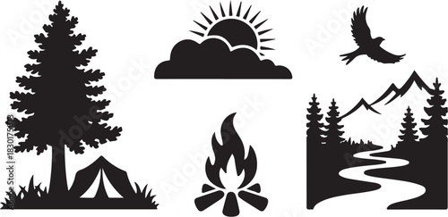 Explore nature with camping and mountain adventures