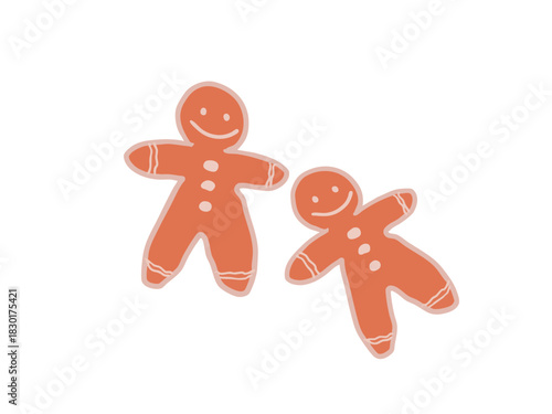 Ginger cookie illustration
