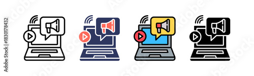 Marketing multiple icon