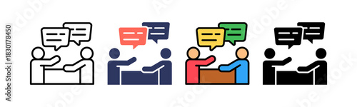 Communication multiple icon