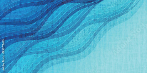 和柄　青　模様　背景